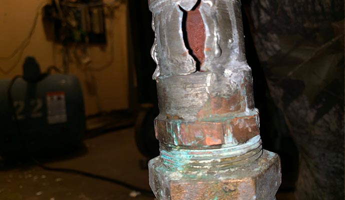 Burst & Frozen Pipe Restoration in Coeur D’Alene and Spokane